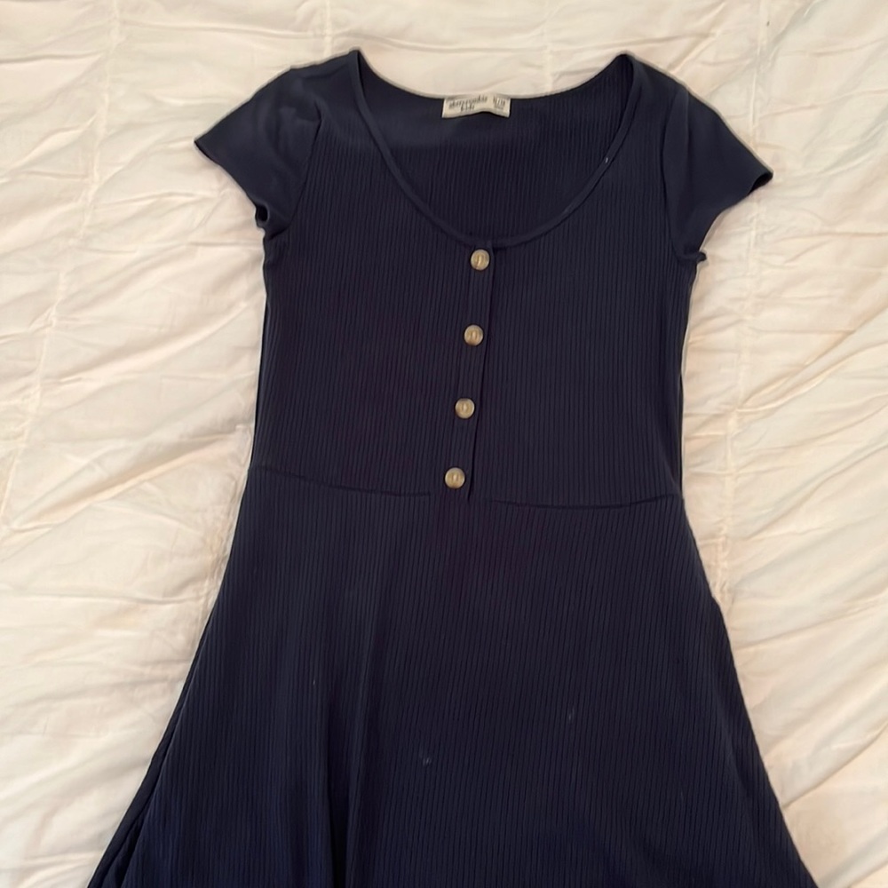 Abercrombie kids navy dress size 13/14
